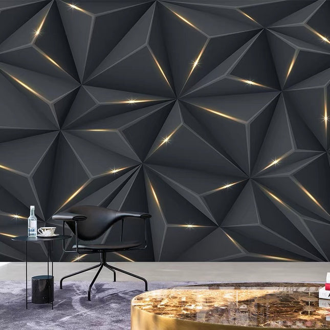 KTV Mural Sense Wallpaper Luxury Silk Surface Seamless 3D Wall Covering