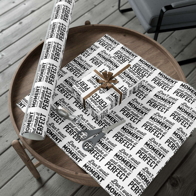 Elegant Customizable Gift Wrap with Inspirational Quotes: Redefine Your Gifting Experience