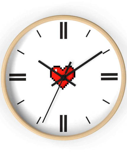 Elegant Customizable Wooden Wall Clock for Upscale Interiors