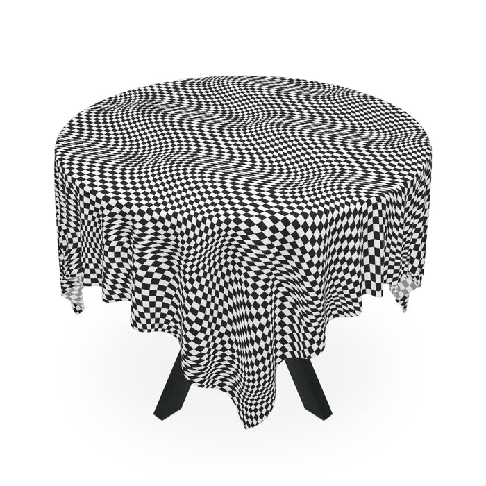 Elegant Square Polyester Tablecloth: Personalized Home Decor Essential