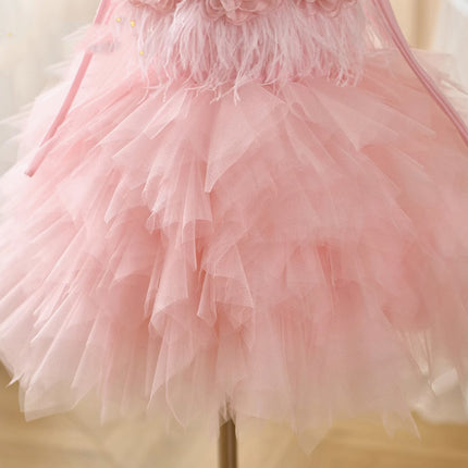 Peekaboo Studio One Year Old Flower Girl Dress - Elegant & Floral Desi
