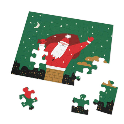 Joyful Christmas Family Puzzle Experience