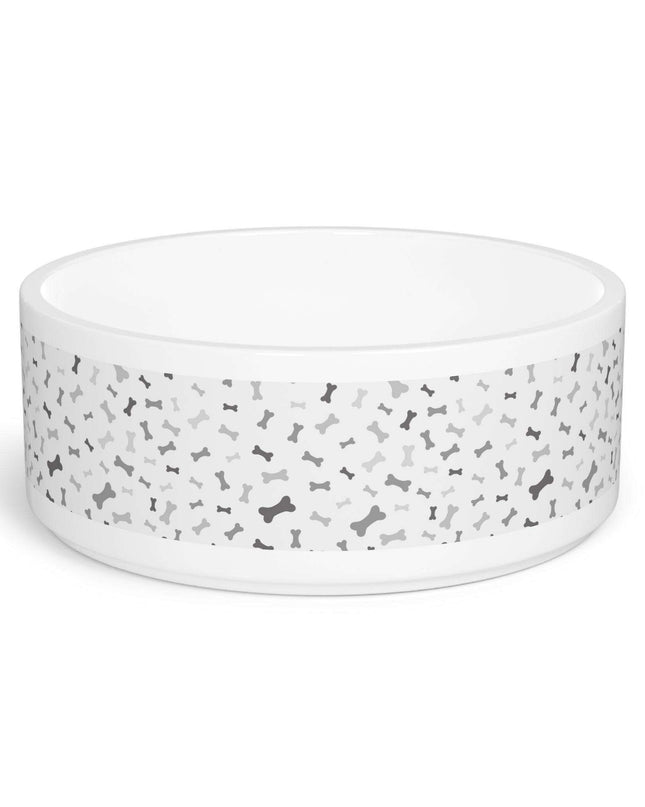 Chic Handcrafted Ceramic Pet Dining Bowl with Artistic Design