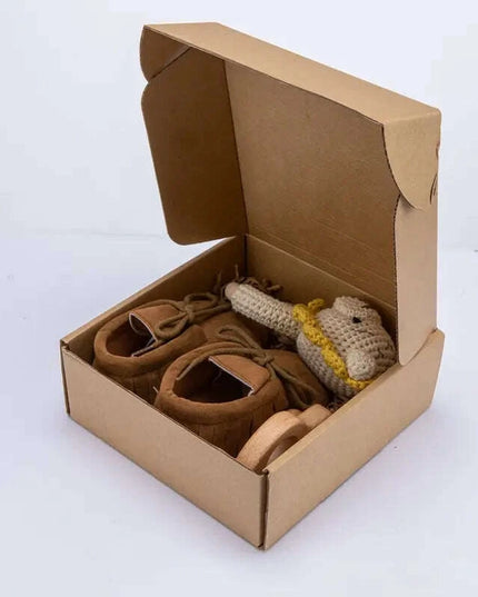 Baby Milestone Bath Toy Set with Swaddle Wrap, Rattle, and Bibs for Newborn