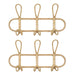 Charming Handcrafted Kids' Rattan Wall Hooks