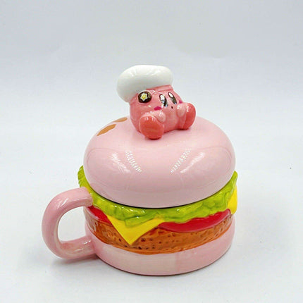 Charming Chef Cartoon Enamel Mug - Functional Art for Your Daily Sip