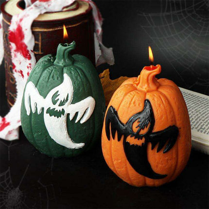 Eerie Halloween Candle and Lantern Silicone Mold Set for Chilling Home Accents