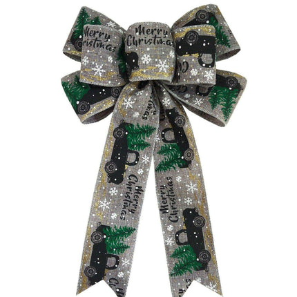 Sophisticated Christmas Ribbon Bow Set: Elevate Your Festive Decor