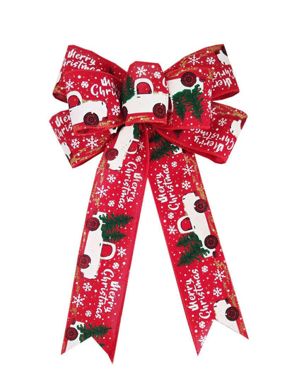 Sophisticated Christmas Ribbon Bow Set: Elevate Your Festive Decor