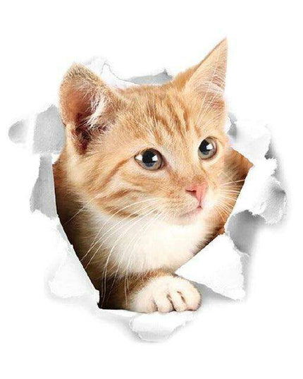 Exquisite 3D Cat Wall Decor Stickers: Elevate Your Home Aesthetics