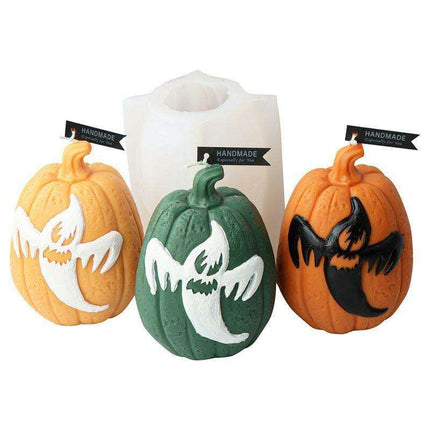 Eerie Halloween Candle and Lantern Silicone Mold Set for Chilling Home Accents
