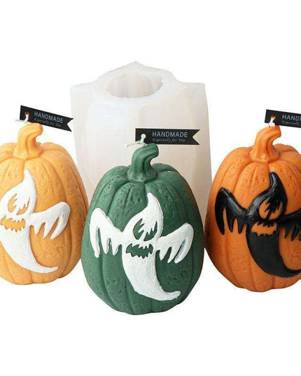 Eerie Halloween Candle and Lantern Silicone Mold Set for Chilling Home Accents