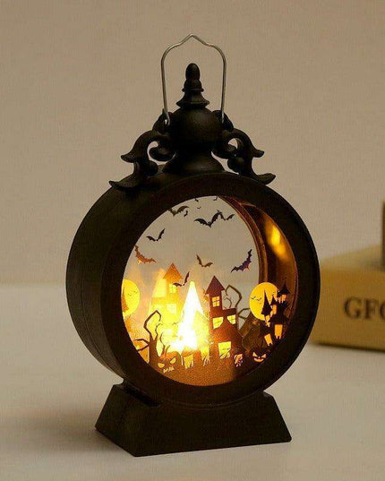 Enchanted Castle Lantern for Halloween - Elevate Your Spooky Atmosphere