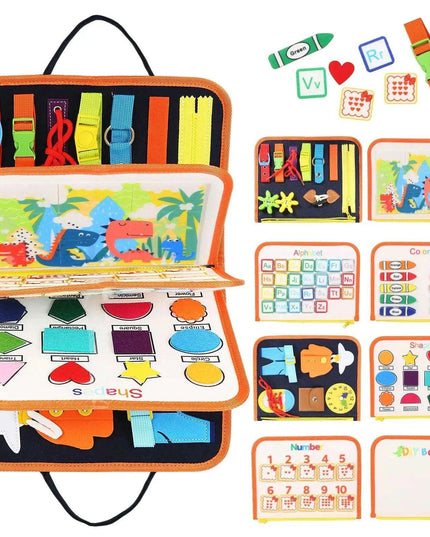 Wonderland Montessori Parish Toys Interactive Cloth Storybook - Inspiring Educational Adventure