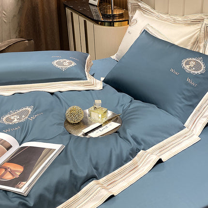Peekaboo Studio Cotton Satin Quilt Cover - Soft & Breathable Bedding
