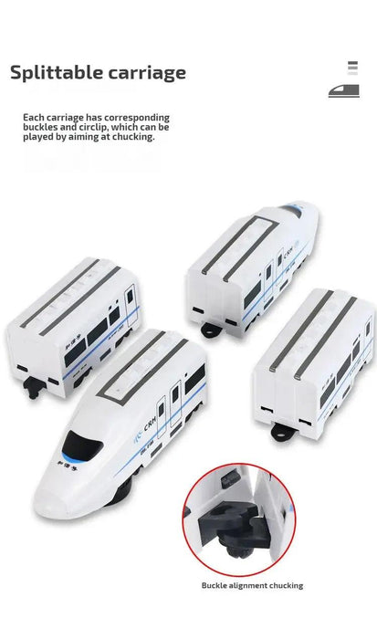 Electric Harmony Express Train Set - Premium Railway Experience for Junior Engineers