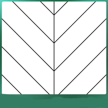 Living Room Wallpaper Geometric PVC Design 0.45x1m Minimalist Style