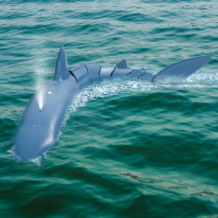 VEVOR Remote Control Shark Toy - 2.4 GHz High Speed RC Boat for Kids