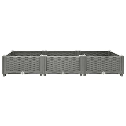 Peekaboo Studio Raised Bed 120x Polypropylene - Durable, Weather-Resis
