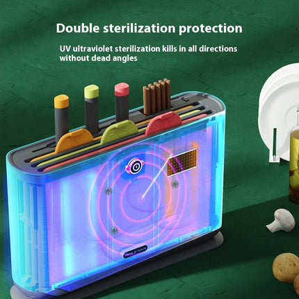 Smart Electric Knife Rest And Cutting Board Rack With 3 Cutting Boards