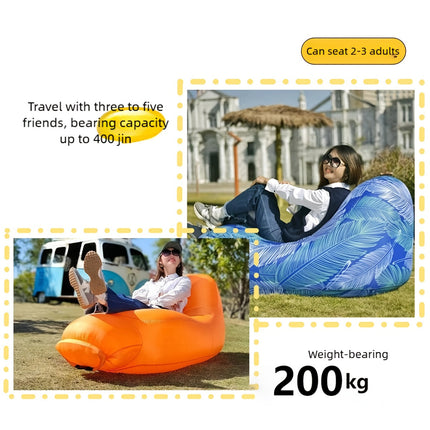 AliKopy Portable Inflatable Sofa – Quick Inflate, Foldable Design