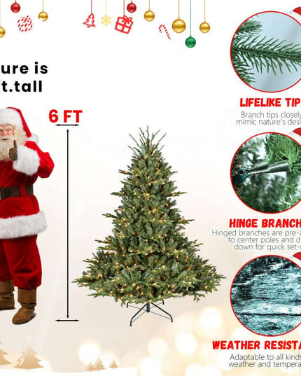 PE, PVC Christmas Tree, Green