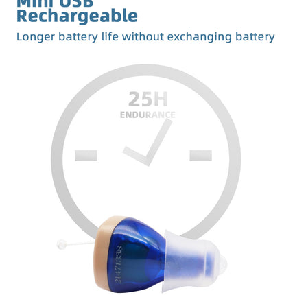 C420 Invisible In-Ear Sound Amplifier — 40-Hour Battery, Charging Case & Full Accessory Kit | Très Elite