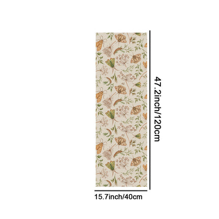 Peekaboo Studio Butterfly & Tropical Plant Self-Adhesive Wallpaper