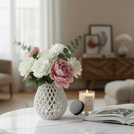 Water Drop Vase Silicone Mold For Candle Plaster And Baking
