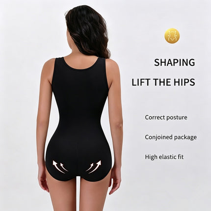 Peekaboo Studio Women's Seamless Tummy Control Bodysuit Shapewear