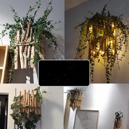 Wooden Vase Handmade Modern Simple Home Decor 30x24.5cm Or 38x15.5cm