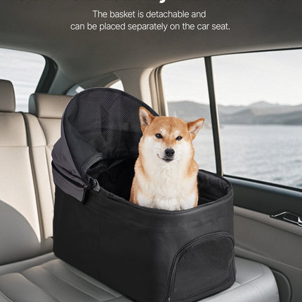 Peekaboo Studio Foldable Pet Stroller with Detachable Carrier, 35lbs C