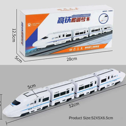 Electric Harmony Express Train Set - Premium Railway Experience for Junior Engineers