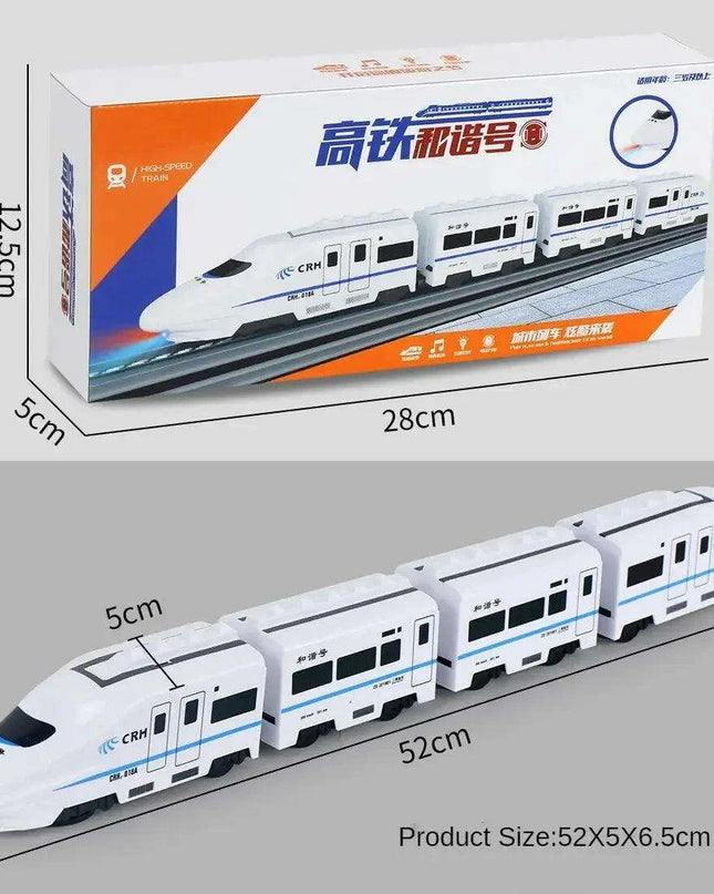 Electric Harmony Express Train Set - Premium Railway Experience for Junior Engineers