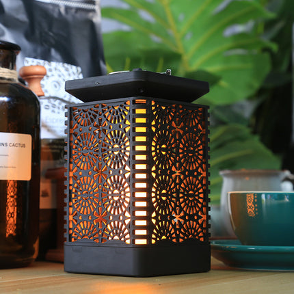 Solar Lawn Light Outdoor Flame Lantern Ambience Garden Path Nightlight