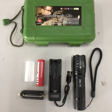 Peekaboo Studio Rechargeable Super Bright Waterproof Flashlight