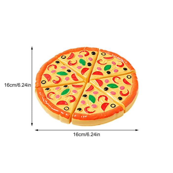 Imaginative Pizza Cutting Play Set for Kids' Creative Learning and Playful Exploration