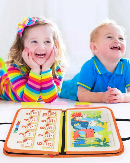 Wonderland Montessori Parish Toys Interactive Cloth Storybook - Inspiring Educational Adventure