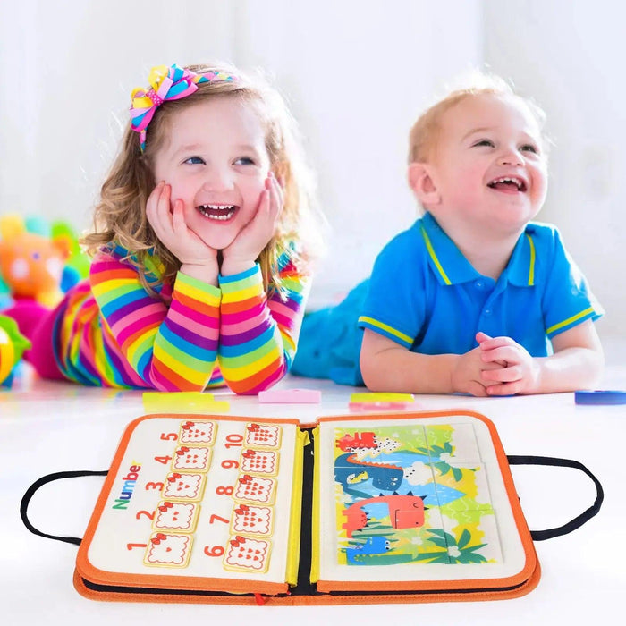 Wonderland Montessori Parish Toys Interactive Cloth Storybook - Inspiring Educational Adventure