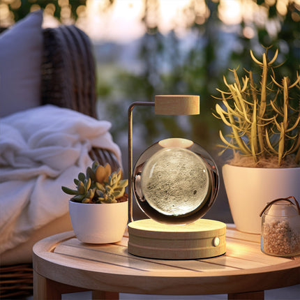 Peekaboo Studio Cosmic Dinosaur Night Light - USB Powered & Warm Glow