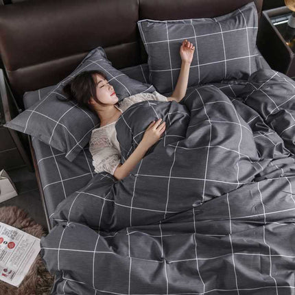 Peekaboo Studio Washed Cotton Double Bed Quilt Cover - Soft & Breathab