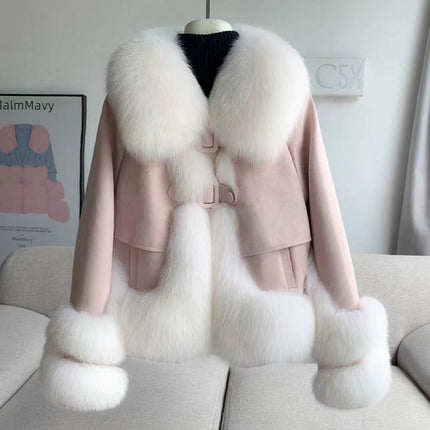 Peekaboo Studio Women's Thickened Warm Winter Jacket - Stylish & Cozy