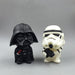 Space Wars Characters Collection: Yoda, Darth Vader, and Stormtrooper Action Figures with Lightsaber