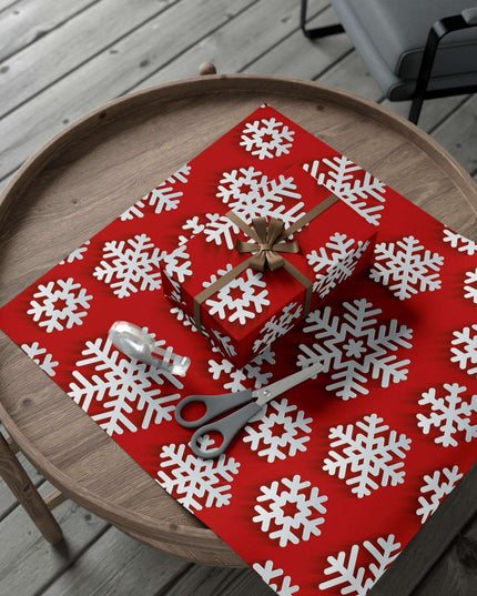 Elegant Customizable 3D Christmas Gift Wrap Set with Matte & Satin Finishes by Maison d'Elite