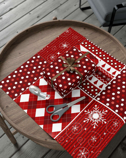 Elegant Customizable Christmas Gift Wrap - Premium Matte & Satin Finishes Made in the USA