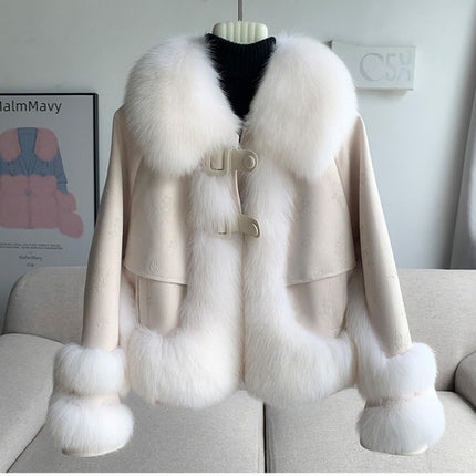 Peekaboo Studio Women's Thickened Warm Winter Jacket - Stylish & Cozy