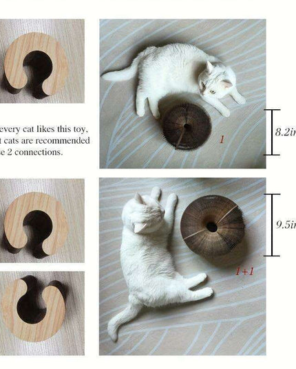 Ultimate Interactive Scratching Post - Engaging Playtime Solution for Indoor Cats