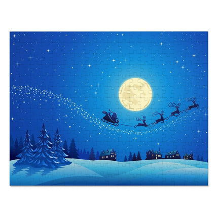 Customizable Family Jigsaw Puzzle Set in Stylish Metal Tin - Made in the USA for Quality Time