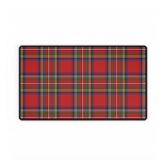 Scottish Plaid Desk Mat: The Ultimate Blend of Luxury and Functionality