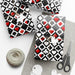 Eco-Friendly Luxury Chess Cells Gift Wrap - Minimalist Sustainable Packaging Made in the USA